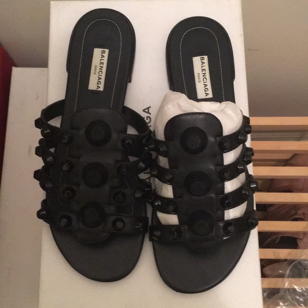 Balenciaga sandals in black